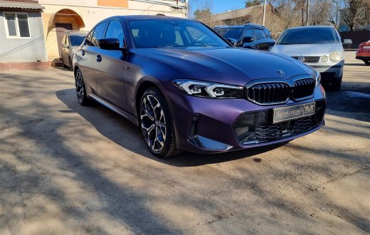 BMW 3 — смена цвета