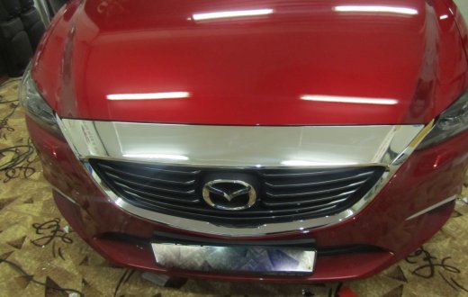 MAZDA 6 (хром, часть бампера)